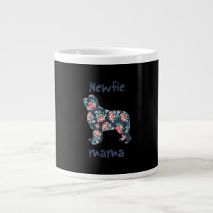 Newfie mama Newfoundland dog mum present Large Coffee Mug
