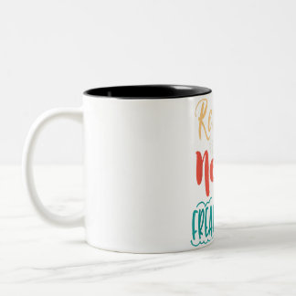 Newfie Mum Newfoundland Dog Great Relax Two-Tone Coffee Mug