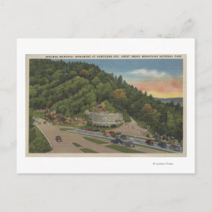 Newfound Gap, TN - Laura Spelman Memorial Postcard