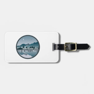 Newfound Lake New Hampshire Reflection Luggage Tag
