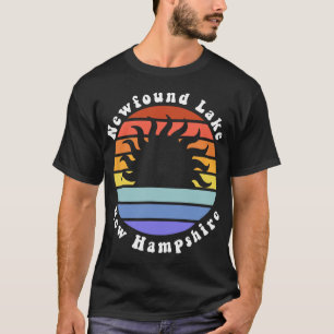 Newfound Lake New Hampshire Sunrise Family Vacatio T-Shirt