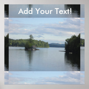 Newfound Lake Pretty New Hampshire Poster