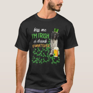 Newfounderland Kiss Me I'm Irish Or Drunk Or Whate T-Shirt