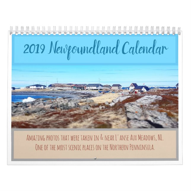 Newfoundland 2019 Calendar (Cover)