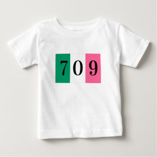 Newfoundland and labrabor baby T-shirt 709 