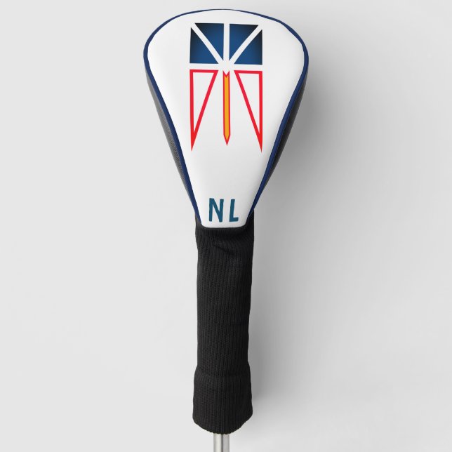 Newfoundland and Labrador flag Golf Head Cover (Front)