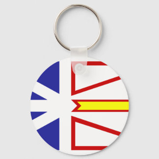 Newfoundland And Labrador flag Key Ring