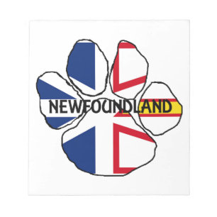 Newfoundland_and_Labrador flag name paw Notepad