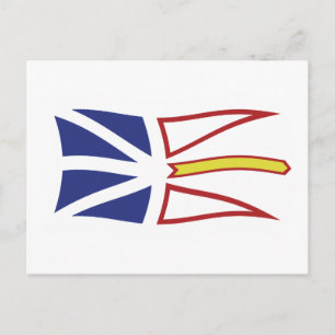 Newfoundland And Labrador Flag Postcard