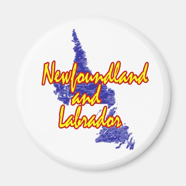 Newfoundland and Labrador Magnet (Front)
