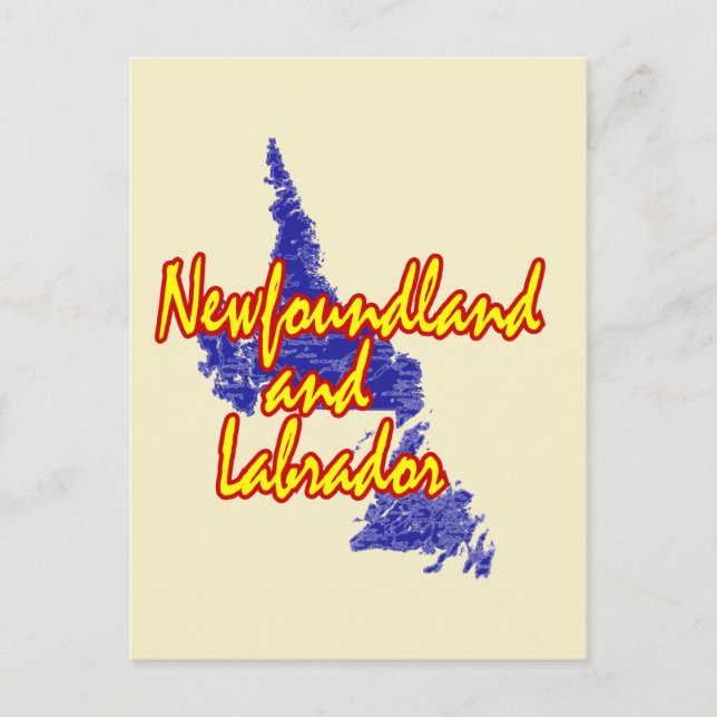 Newfoundland and Labrador Postcard (Front)