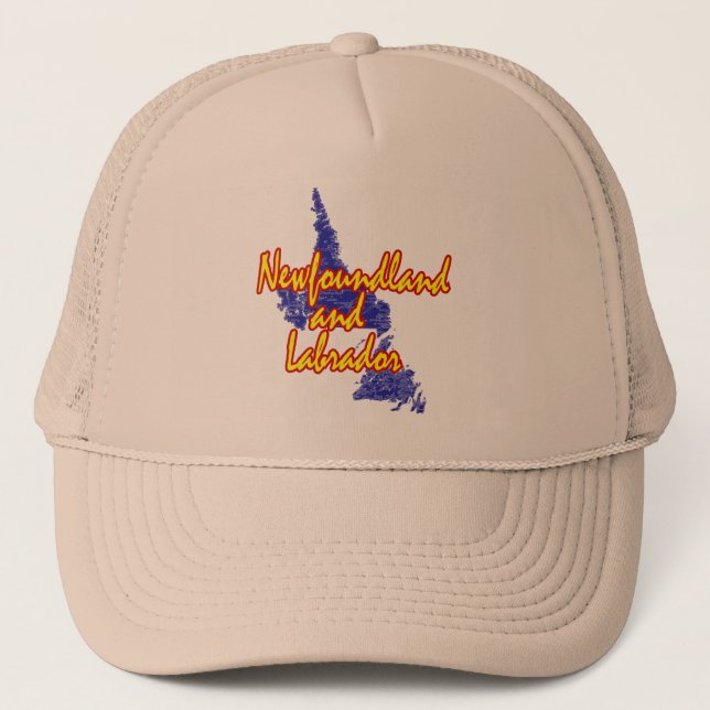 Newfoundland and Labrador Trucker Hat (Front)