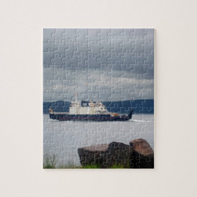 Newfoundland Bell Island Ferry Flanders Jigsaw Puzzle (Vertical)