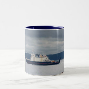 Newfoundland Bell Island Ferry Flanders Two-Tone Coffee Mug