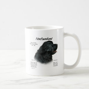 Newfoundland (Black) History Design Coffee Mug