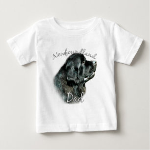 Newfoundland (blk) Dad 2 Baby T-Shirt