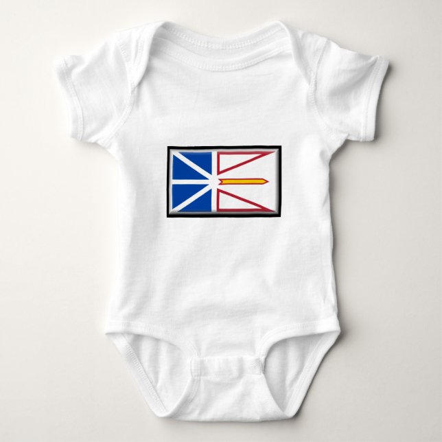 Newfoundland (Canada) Flag Baby T-Shirt (Front)