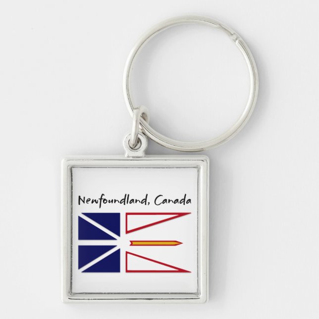 Newfoundland Canada Key Ring (Front)
