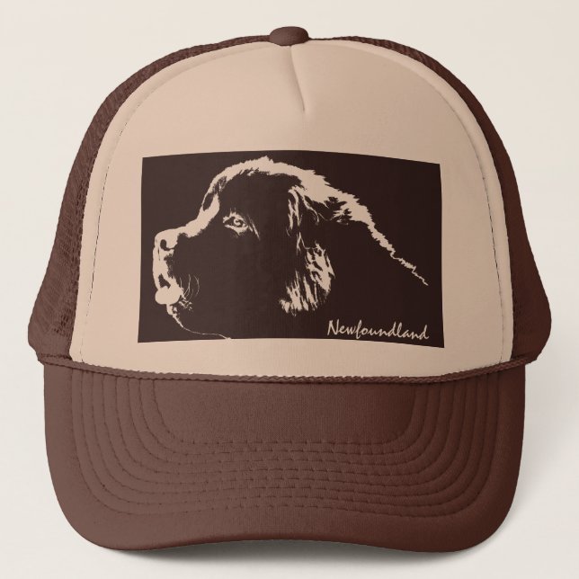 Newfoundland Caps Caps Personalised Dog Hats (Front)