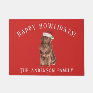 Newfoundland Christmas Doormat