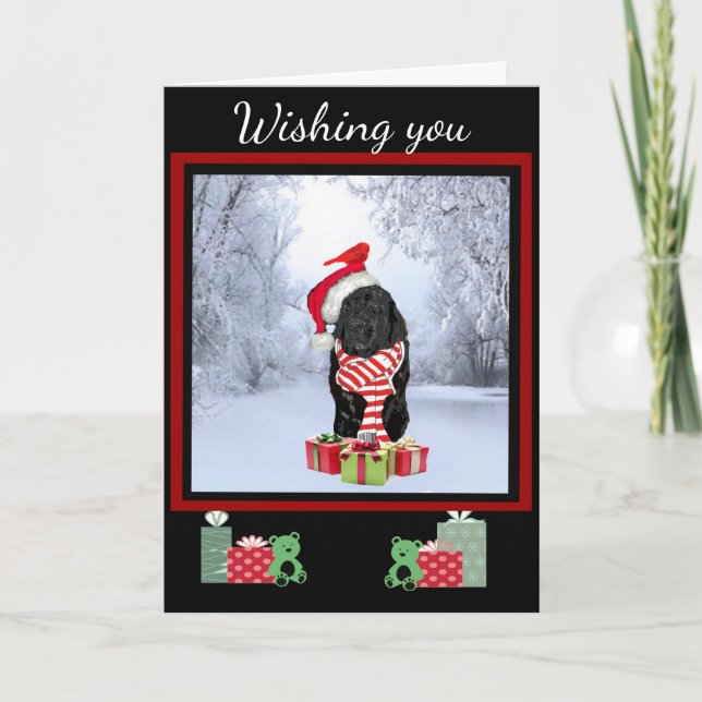 Newfoundland Christmas Holiday Card (Front)
