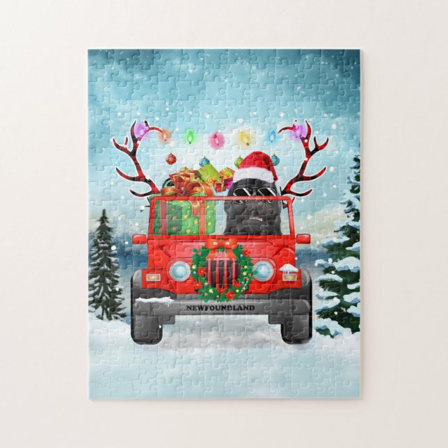 Newfoundland Christmas Jigsaw Puzzle (Vertical)