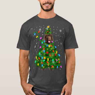 Newfoundland Christmas Tree Xmas Lights Newfoundla T-Shirt