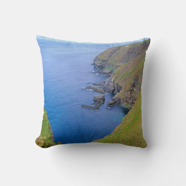 Newfoundland Coastline Cushion (Front)