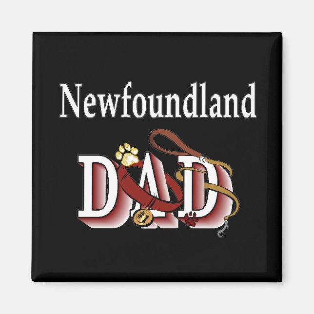 newfoundland dad Magnet (Front)