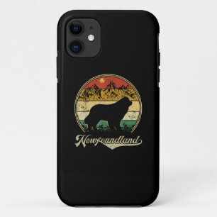 Newfoundland design funny gift for dog lover iPhone 11 case