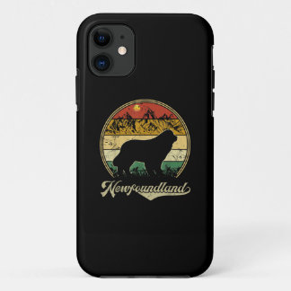 Newfoundland design | funny gift for dog lover iPhone 11 case