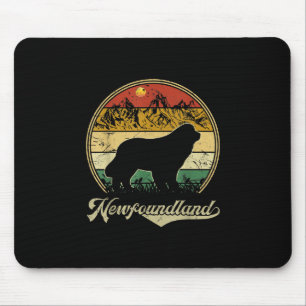 Newfoundland design   funny gift for dog lover mouse pad
