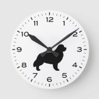 Newfoundland Dog Breed Silhouette
