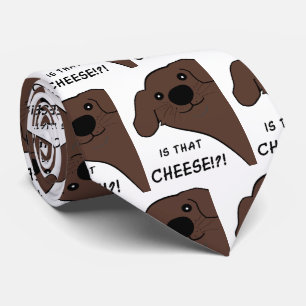 Newfoundland Dog Brown Is That Cheese Tie