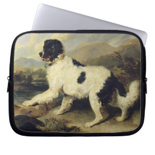 Newfoundland Dog Called Lion, 1824 (oil on canvas) Laptop Sleeve