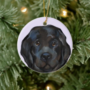 Newfoundland Dog    Ceramic Ornament