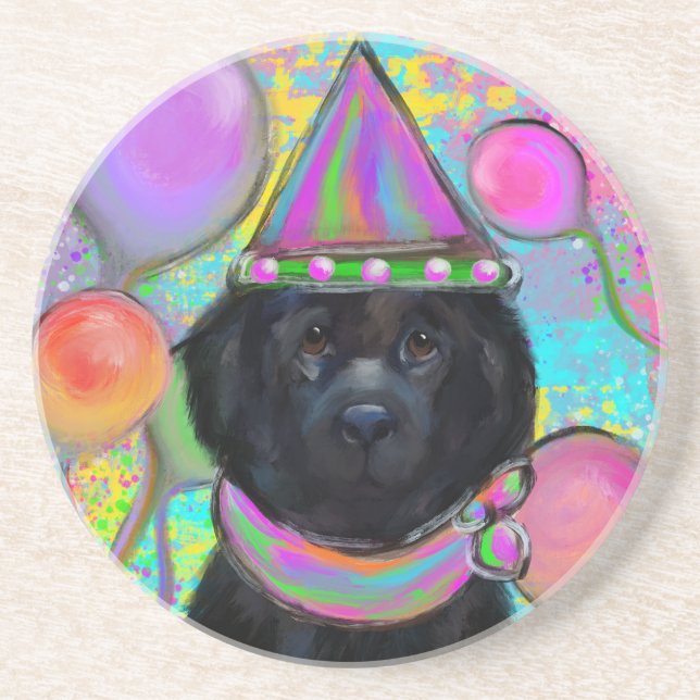 Newfoundland Dog        Coaster (Front)