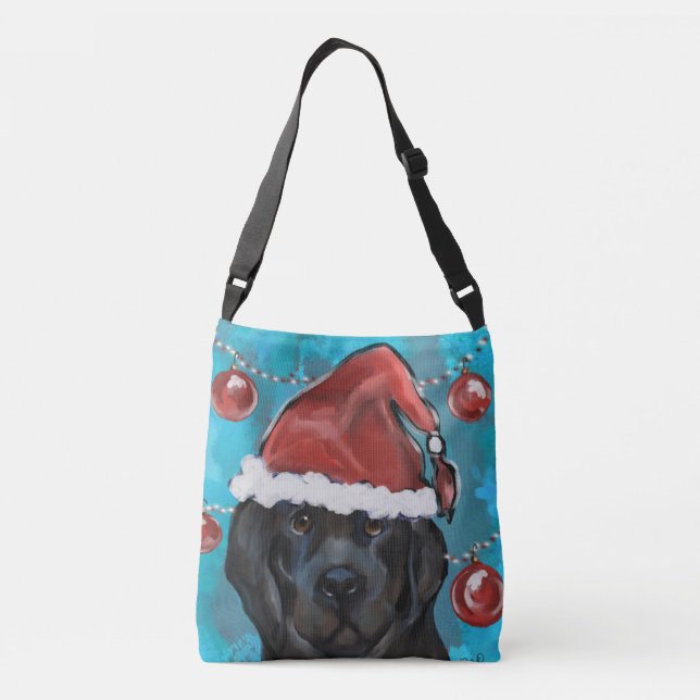 Newfoundland Dog          Crossbody Bag (Back)