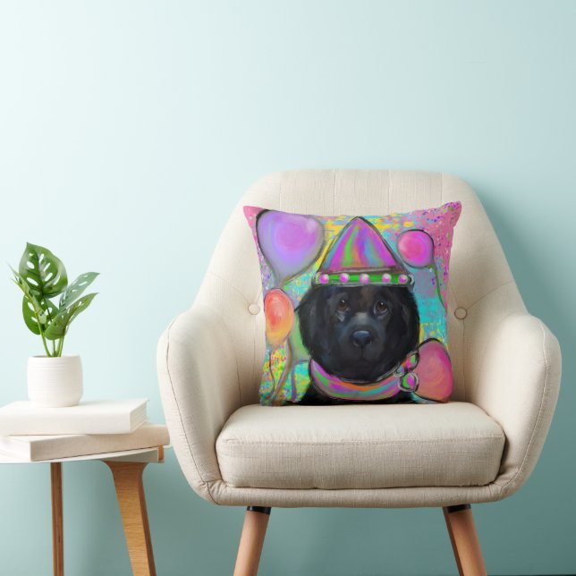 Newfoundland Dog        Cushion (Chair)