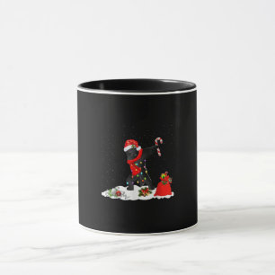 Newfoundland Dog Dabbing Funny Christmas Mug