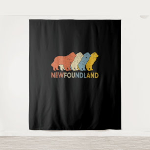 Newfoundland dog   dog lovers   valentines gift tapestry
