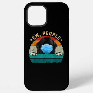 Newfoundland Dog   Ew People Wearing A Face Mask iPhone 12 Pro Max Case