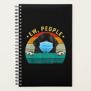 Newfoundland Dog Ew People Wearing A Face Mask Planner
