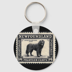 Newfoundland Dog Gifts Key Ring