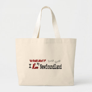 Newfoundland Dog Gifts Large Tote Bag