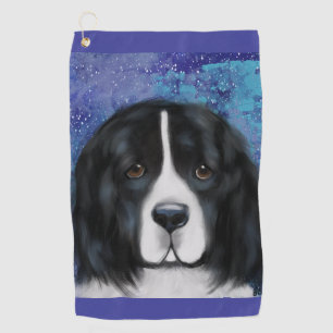 Newfoundland Dog Golf Towel