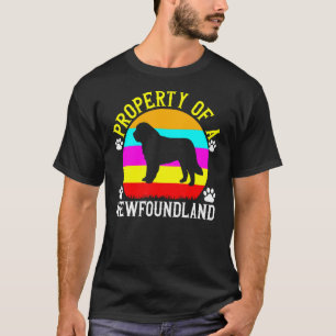 Newfoundland Dog Labrador Plush Stuffed Animal 2 T-Shirt