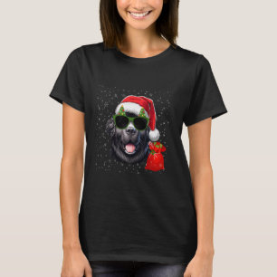 Newfoundland Dog Lover Men Women Kids Christmas T-Shirt