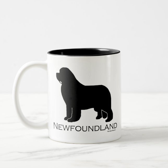 Newfoundland Dog Mug (Left)