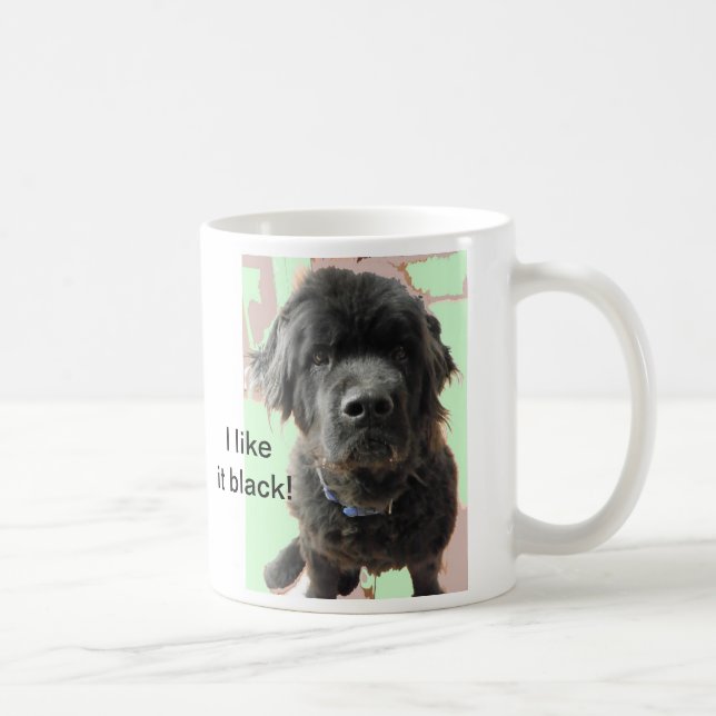 Newfoundland Dog Mug, Coffee Mug (Right)